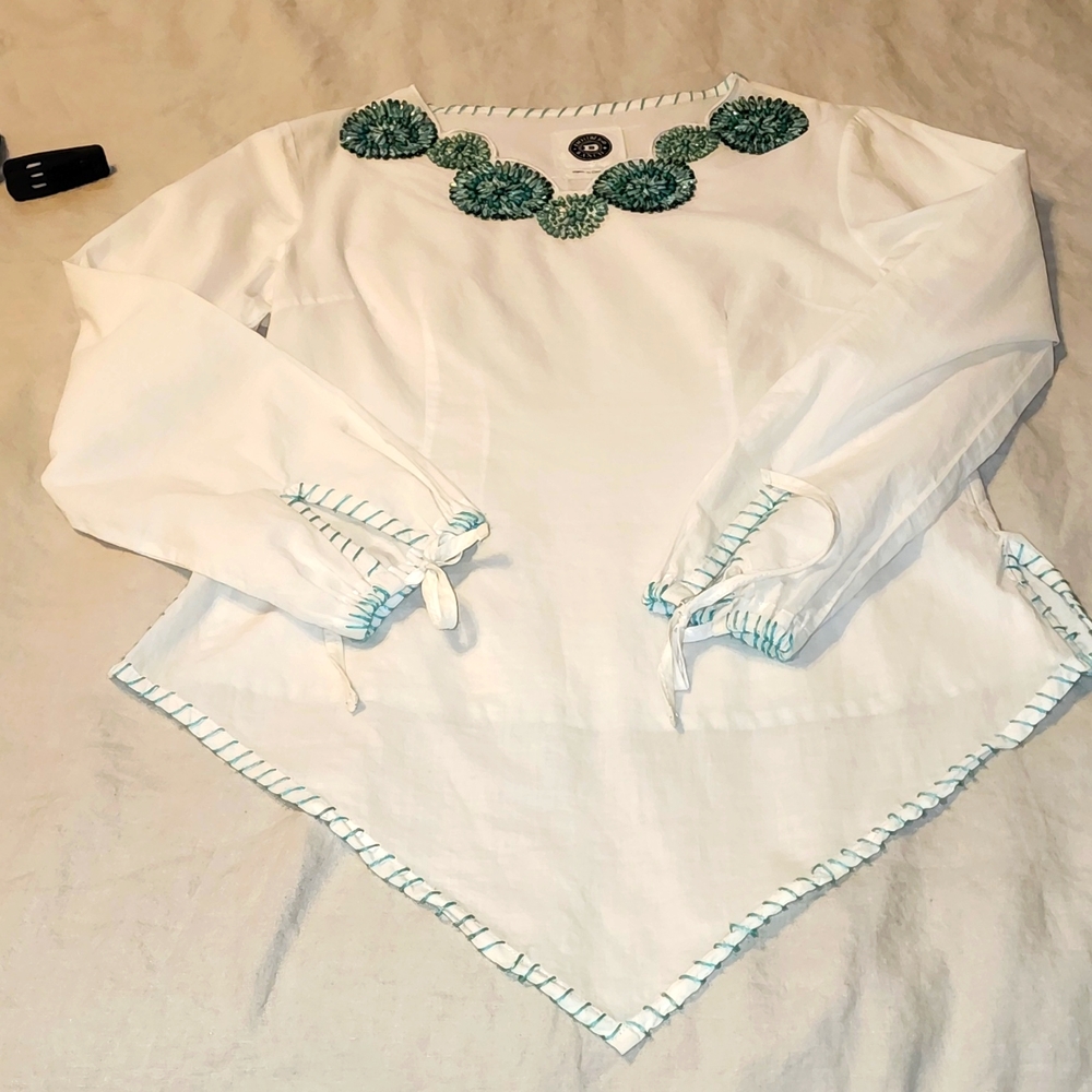 Double D Ranchwear  Cotton Long Sleeve Blouse